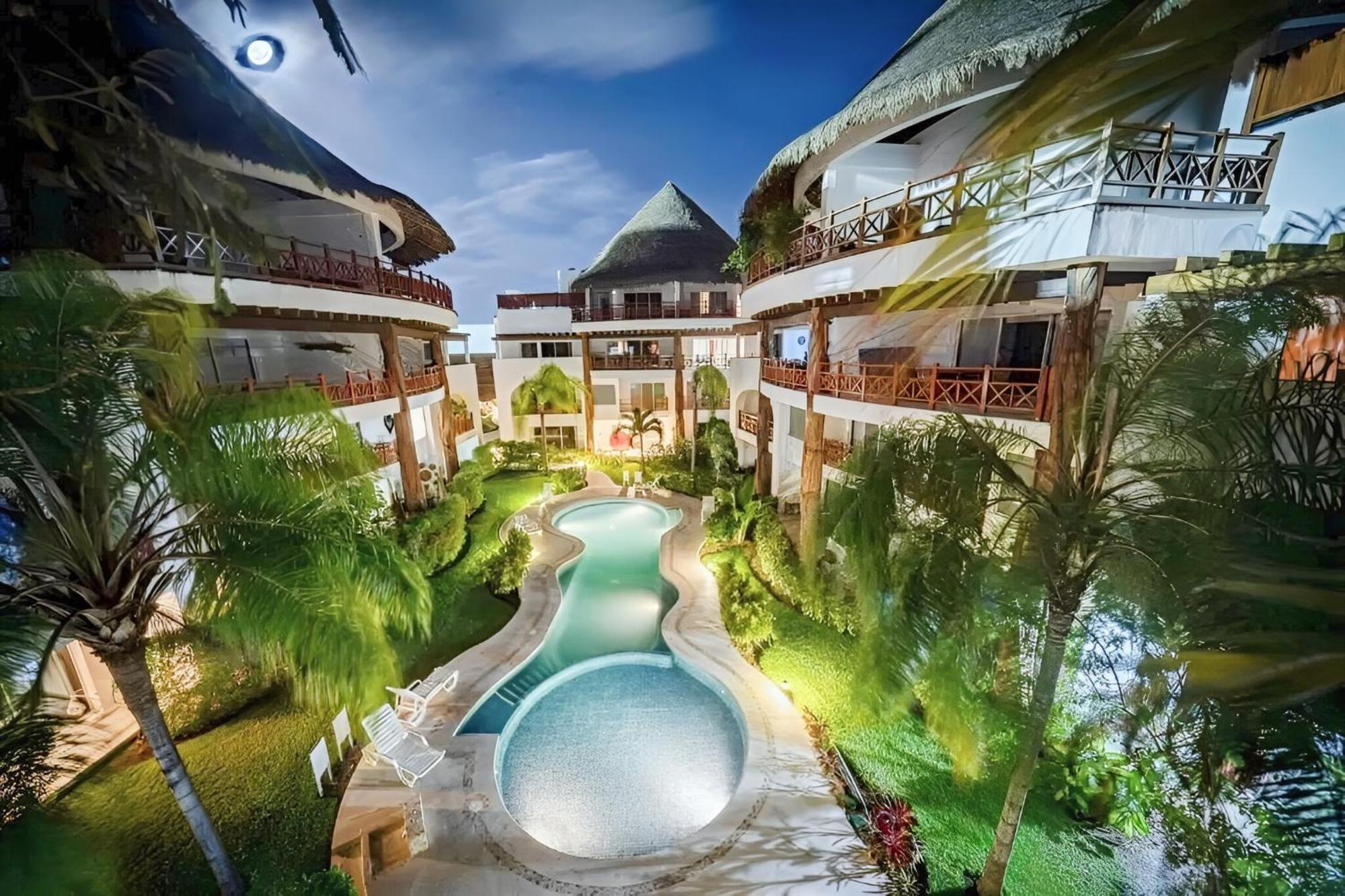 Luxury Duplex -4 Pers- 2Mn Beach&5Th Av, Pool, Gym 신데 델 카르멘 외부 사진