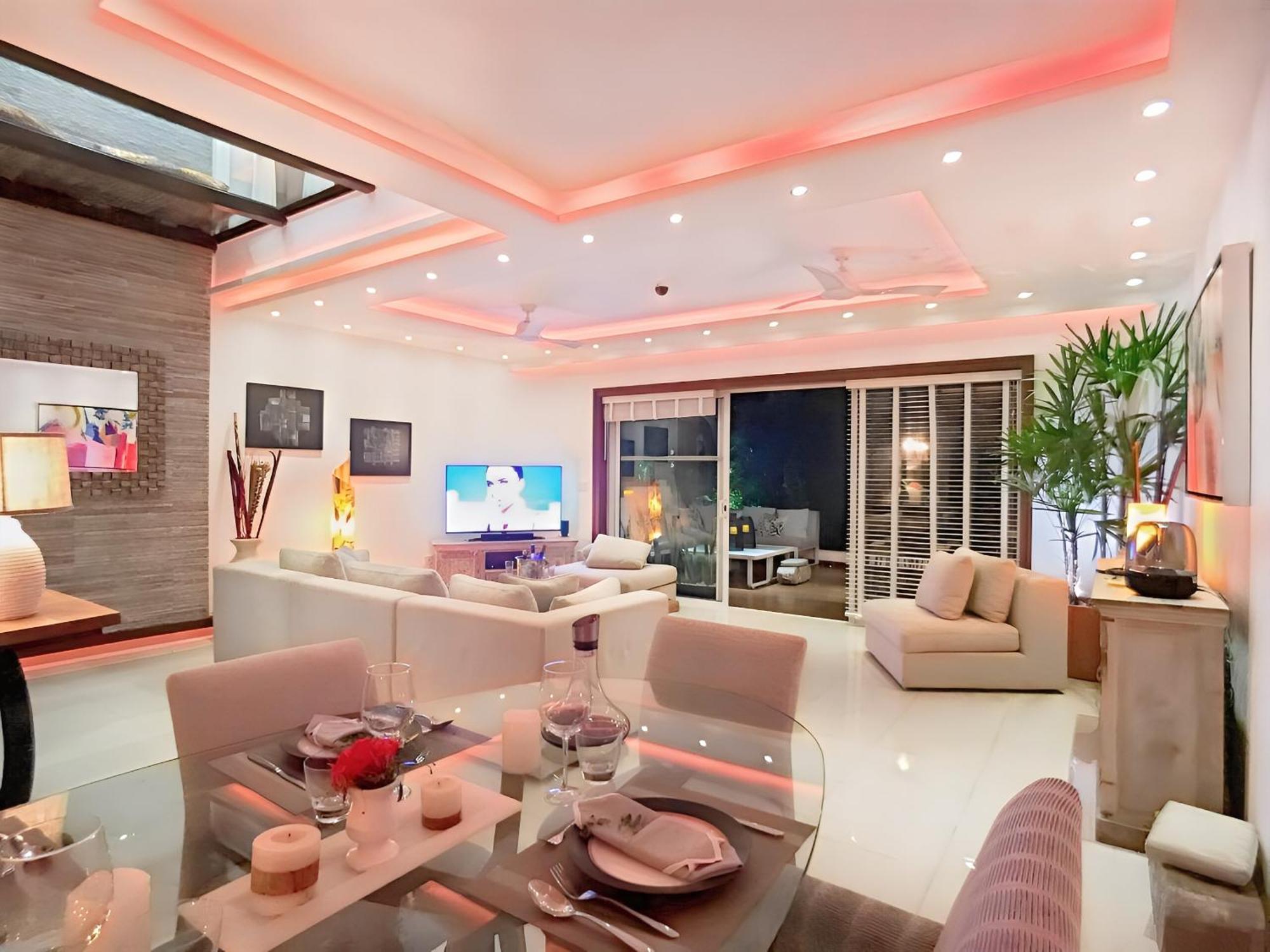Luxury Duplex -4 Pers- 2Mn Beach&5Th Av, Pool, Gym 신데 델 카르멘 외부 사진