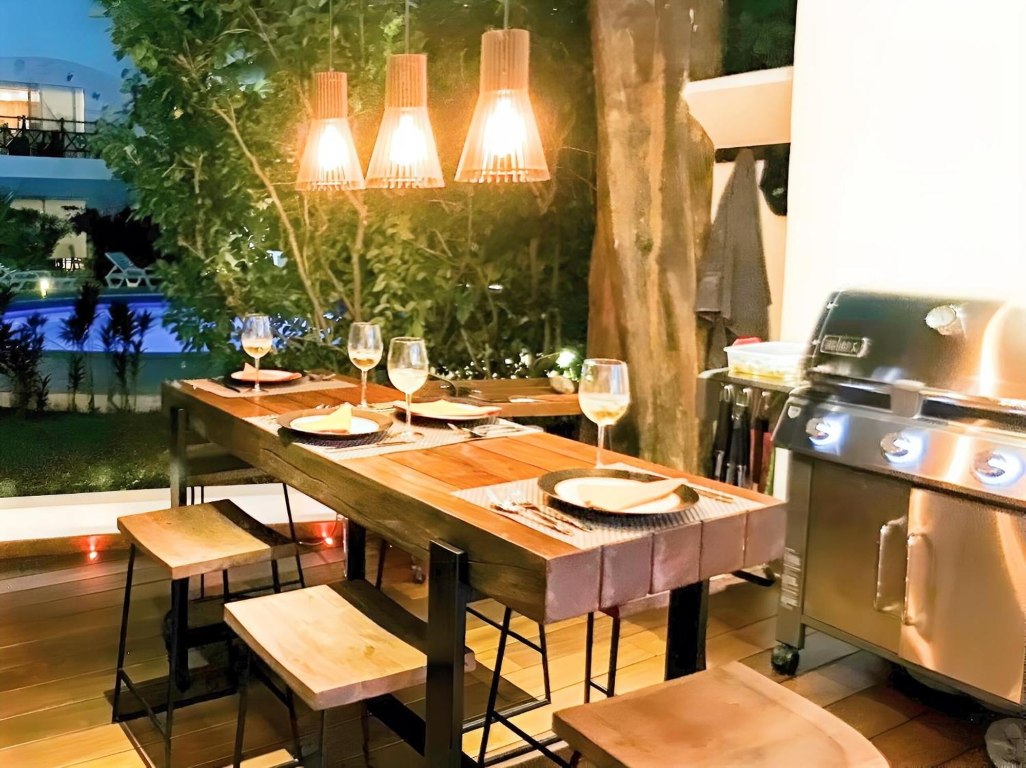 Luxury Duplex -4 Pers- 2Mn Beach&5Th Av, Pool, Gym 신데 델 카르멘 외부 사진