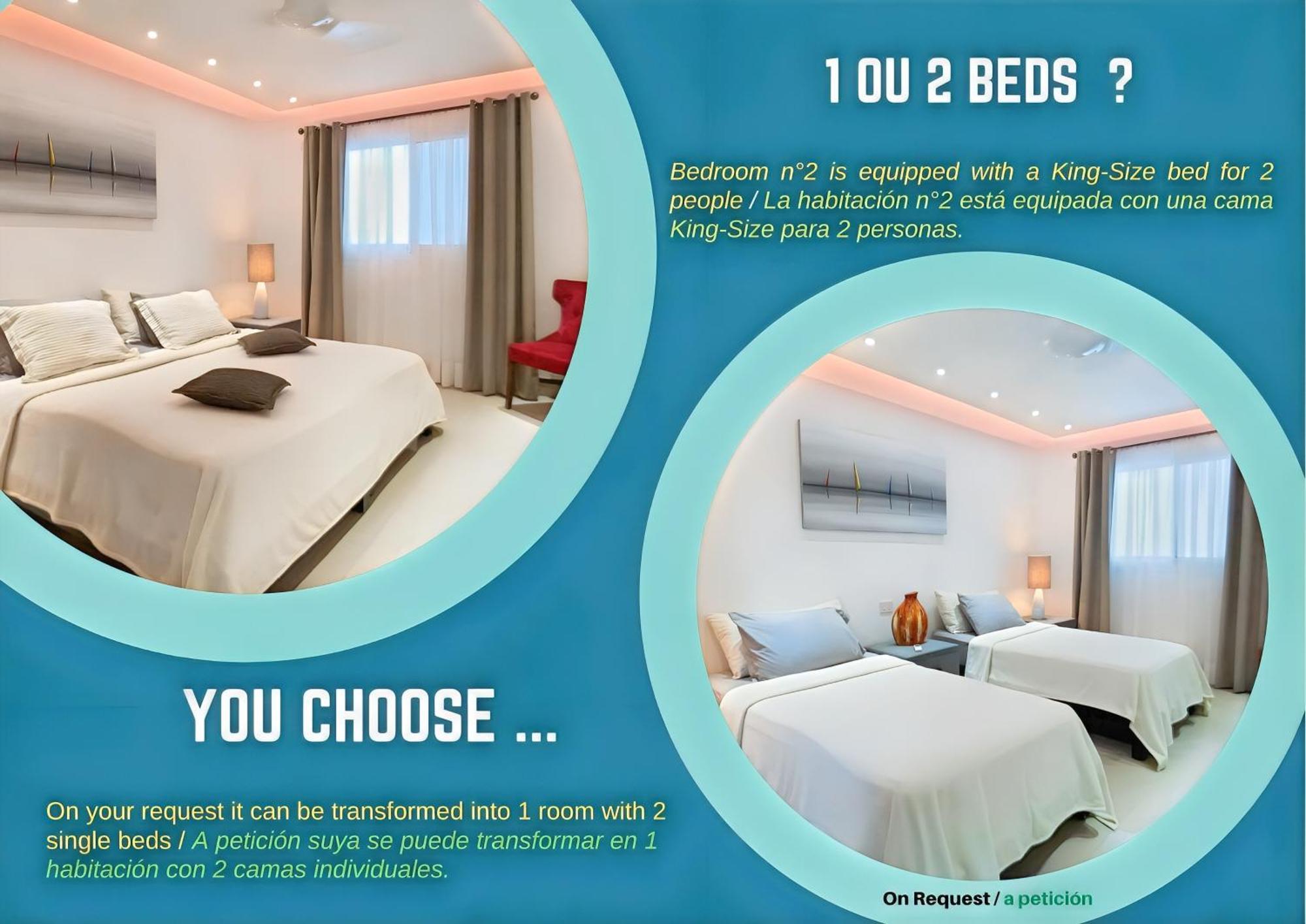 Luxury Duplex -4 Pers- 2Mn Beach&5Th Av, Pool, Gym 신데 델 카르멘 외부 사진