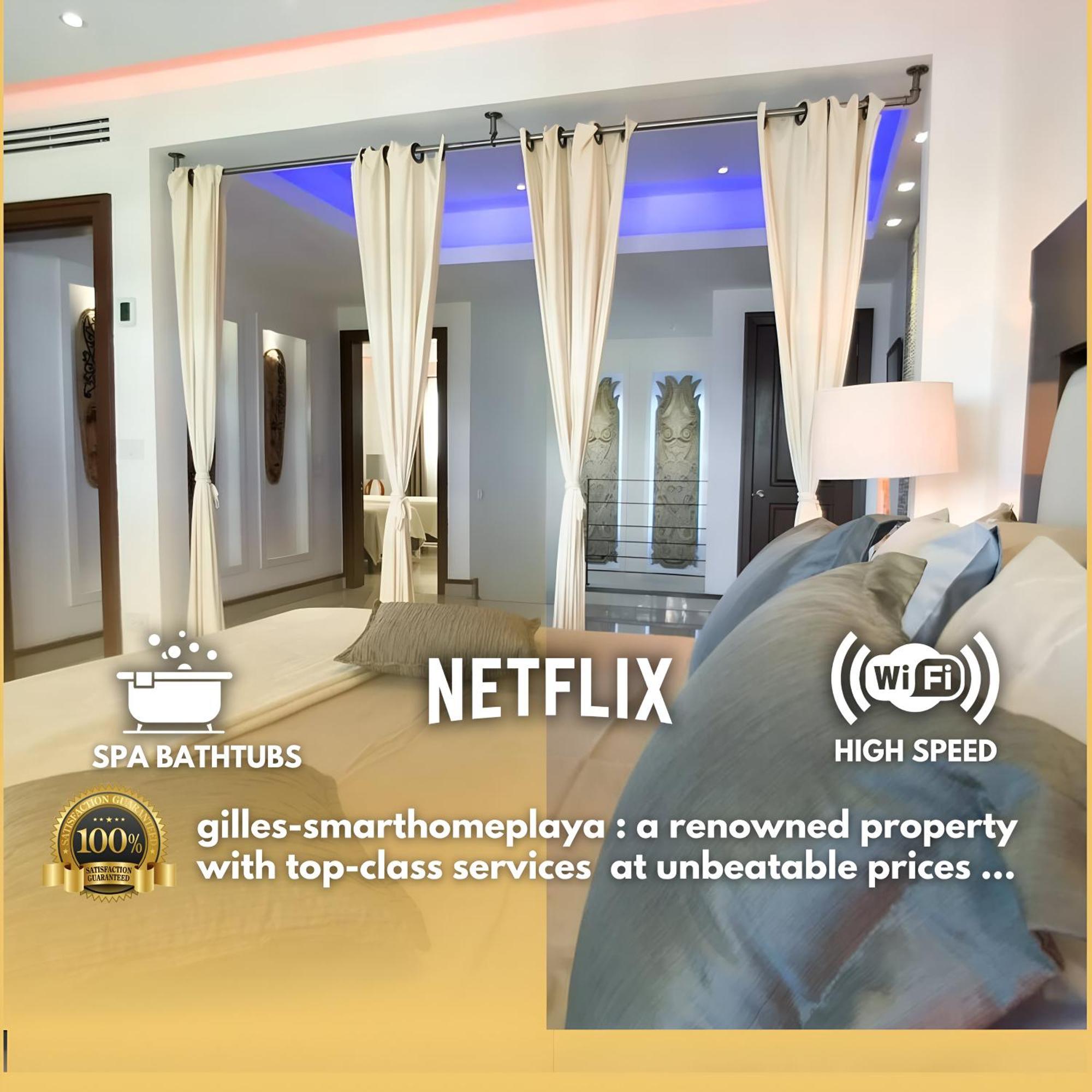 Luxury Duplex -4 Pers- 2Mn Beach&5Th Av, Pool, Gym 신데 델 카르멘 외부 사진