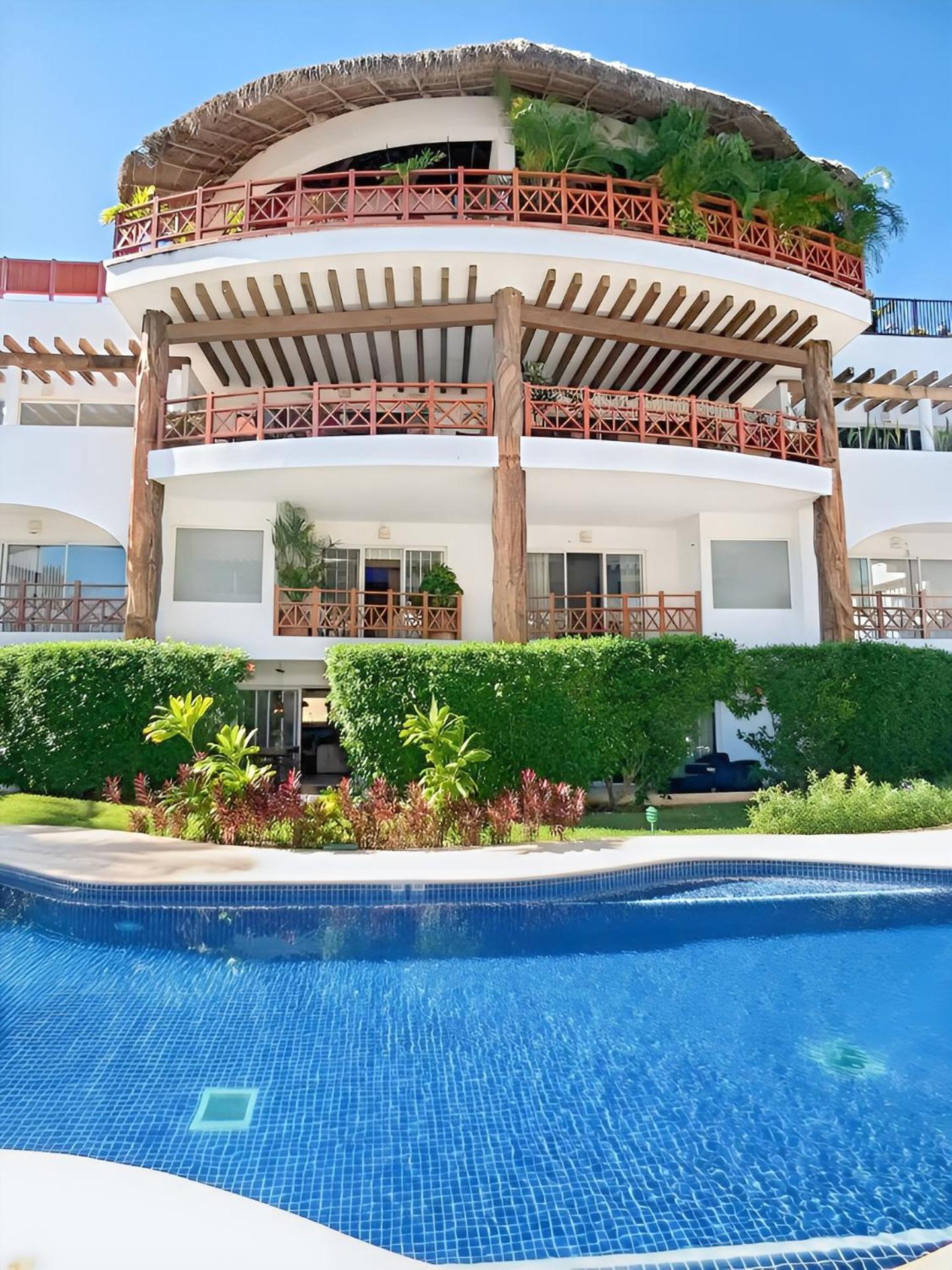 Luxury Duplex -4 Pers- 2Mn Beach&5Th Av, Pool, Gym 신데 델 카르멘 외부 사진